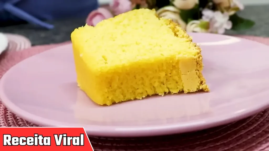 BOLO DE FUBÁ SEM FARINHA SEM LEITE SEM ÓLEO Modo de Preparo
